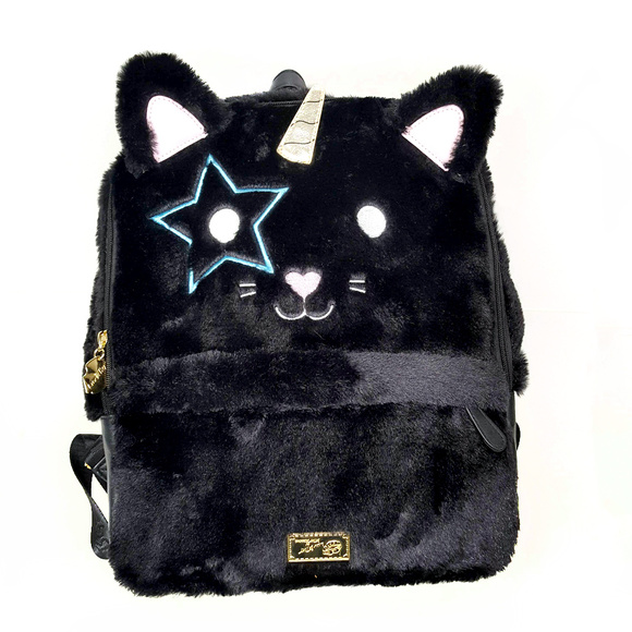 Handbags - NWT Betsey Johnson Furry Plush Caticorn Kitticorn